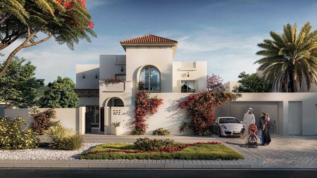 Fay Alreeman villas community in Al Shamkha, Abu Dhabi — modern 3- to 6-bedroom homes by Aldar Properties